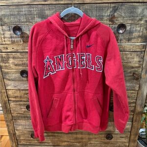 Vintage Nike Angels Full-Zip Reversible Hoodie